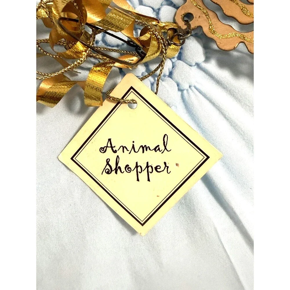 Karen Rossi Silvestri Animal Shopper Ornament Fanciful Flights Born To Shop